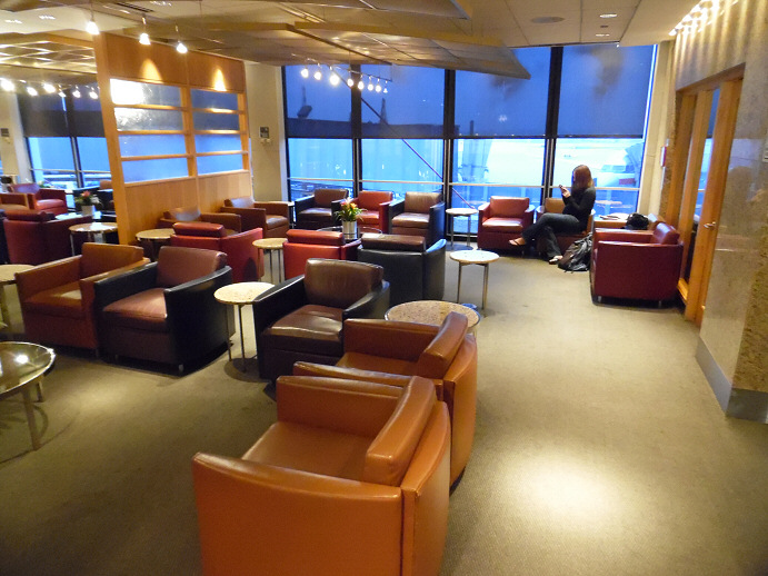 One of the seating areas