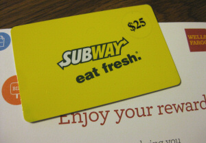 subway card
