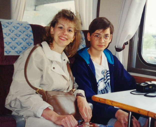 In honor of Mother's Day on Sunday, I thought I'd post this photo of my mom and me in Europe in 1996, on my first trip out of the country. It isn't exactly an example of free travel (well, for 14 year old Ross it was!) but it definitely fueled my passion for travel. Thanks, Mom!